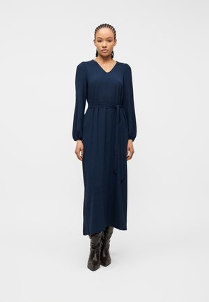 VMALVA V NECK - Maksi suknelė - navy blazer