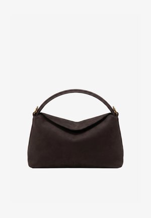 HVISK, NOTE BRUSH STRUCTURE - Håndtasker - umber brown