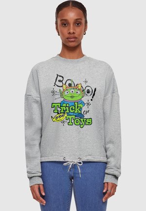 TOY STORY - ALIEN HALLOWEEN TRICK OR TOYS OVERSIZE CREWNECK - Sweatshirt - heather grey