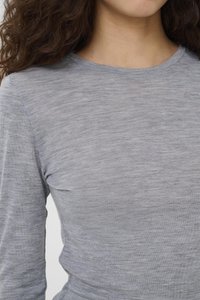 Gestuz NINIA ROUNDNECK - Pulóver - grey