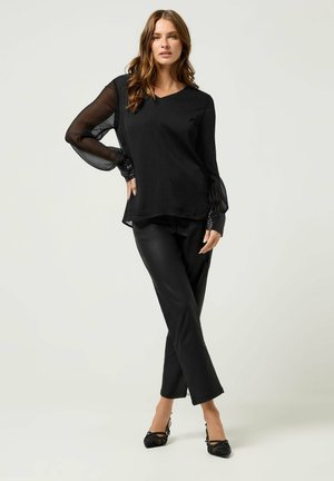 Bluse - black