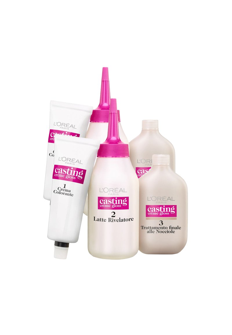 L'Oréal Paris - L'ORÉAL PARIS TINTA CAPELLI CASTING CREME GLOSS TINTA CAPELLI SENZA AMMONIACA PER UNA FRAGRANZA PIACEVOLE - 2 PACK - Tinte capelli - biondo scuro, Ingrandire