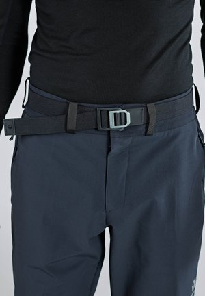 Urban Classics Unisex Jaquard Camo Belt in black/brown