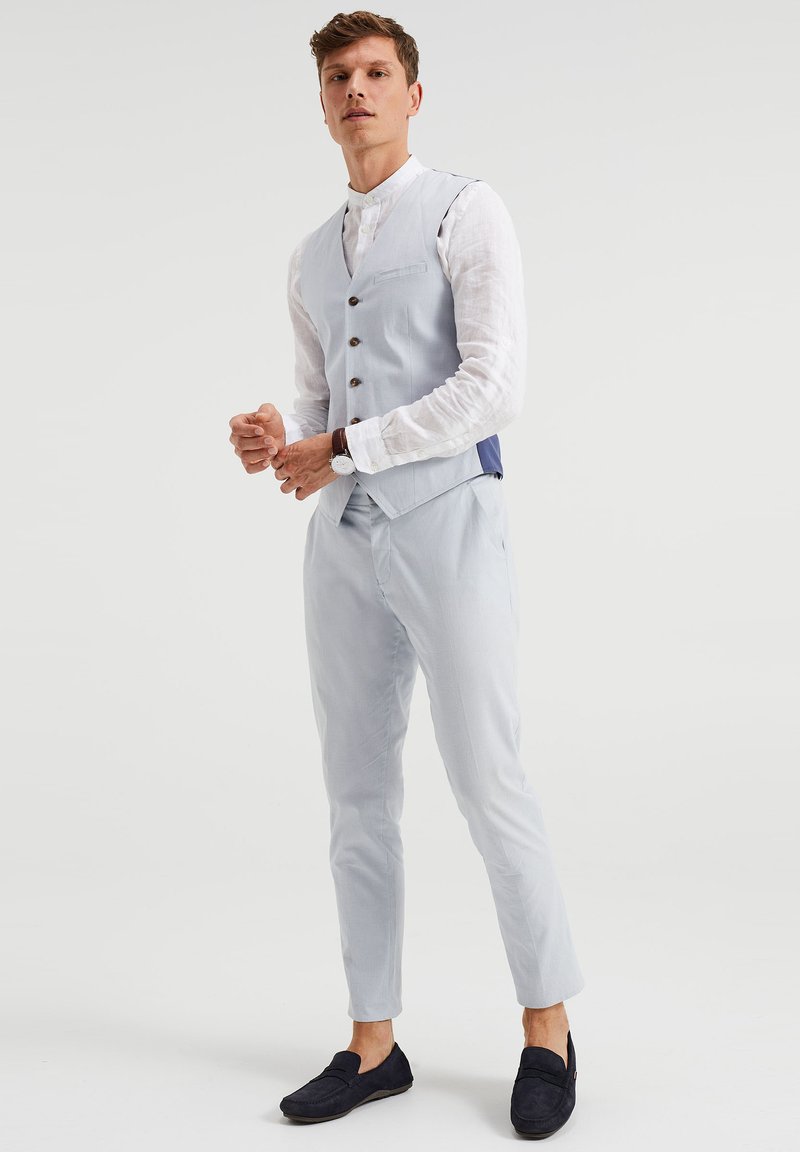 Herren Leichte Jacken | WE Fashion Weste blue/hellgrau - ZS06330 Herren Leichte Jacken | WE Fashion Weste blue/hellgrau - ZS06330