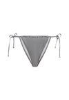 LSCN BY LASCANA PANTS CHEEKY - Bas de bikini - silver-coloured