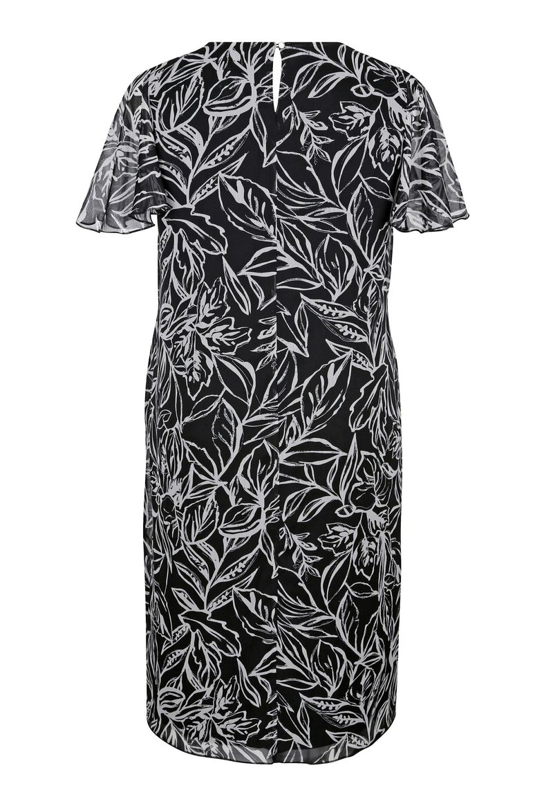 Damen Freizeitkleider | M. COLLECTION Freizeitkleid schwarz weiß/schwarz - UA24458 Damen Freizeitkleider | M. COLLECTION Freizeitkleid schwarz weiß/schwarz - UA24458