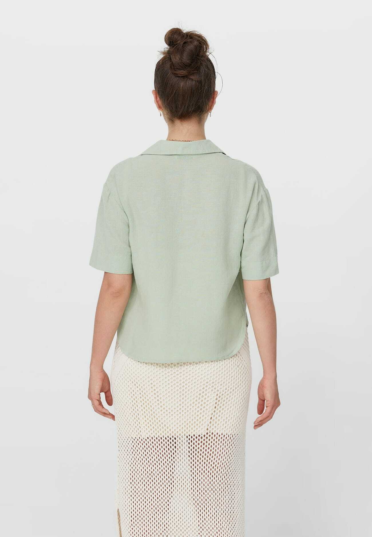 Donna RUSTIKALES MIT KURZEN ÄRMELN - Camicia Donna RUSTIKALES MIT KURZEN ÄRMELN - Camicia