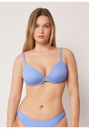 Calzedonia, PREMIUM FIT PUSH UP - Top de bikini - blue