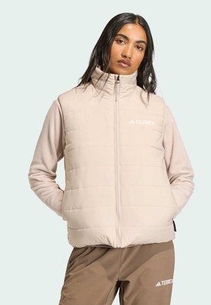 TERREX MULTI  ESSENTIALS CLIMAWARM PADDED  - Bodywarmer - taupe