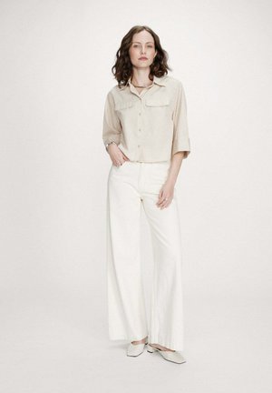 COURTE À RAYURES VOICE - Chemisier - sable