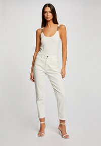 Morgan TANK WITH EMBELLISHED - Top - off white