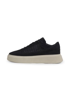 Antony Morato, SNEAKER PIPER ANIMAL CAMOSCIO - Sneaker low - black