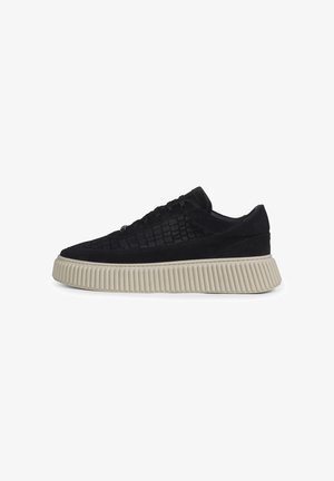 Antony Morato, SNEAKER PIPER ANIMAL CAMOSCIO - Sneakers laag - black