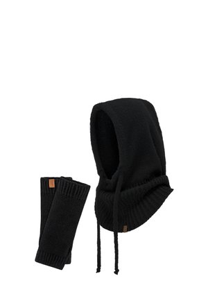 SET - Šátek na hlavu - black