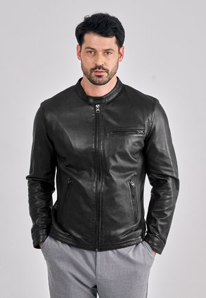 Freaky Nation EASY JIM - Leren jas - black