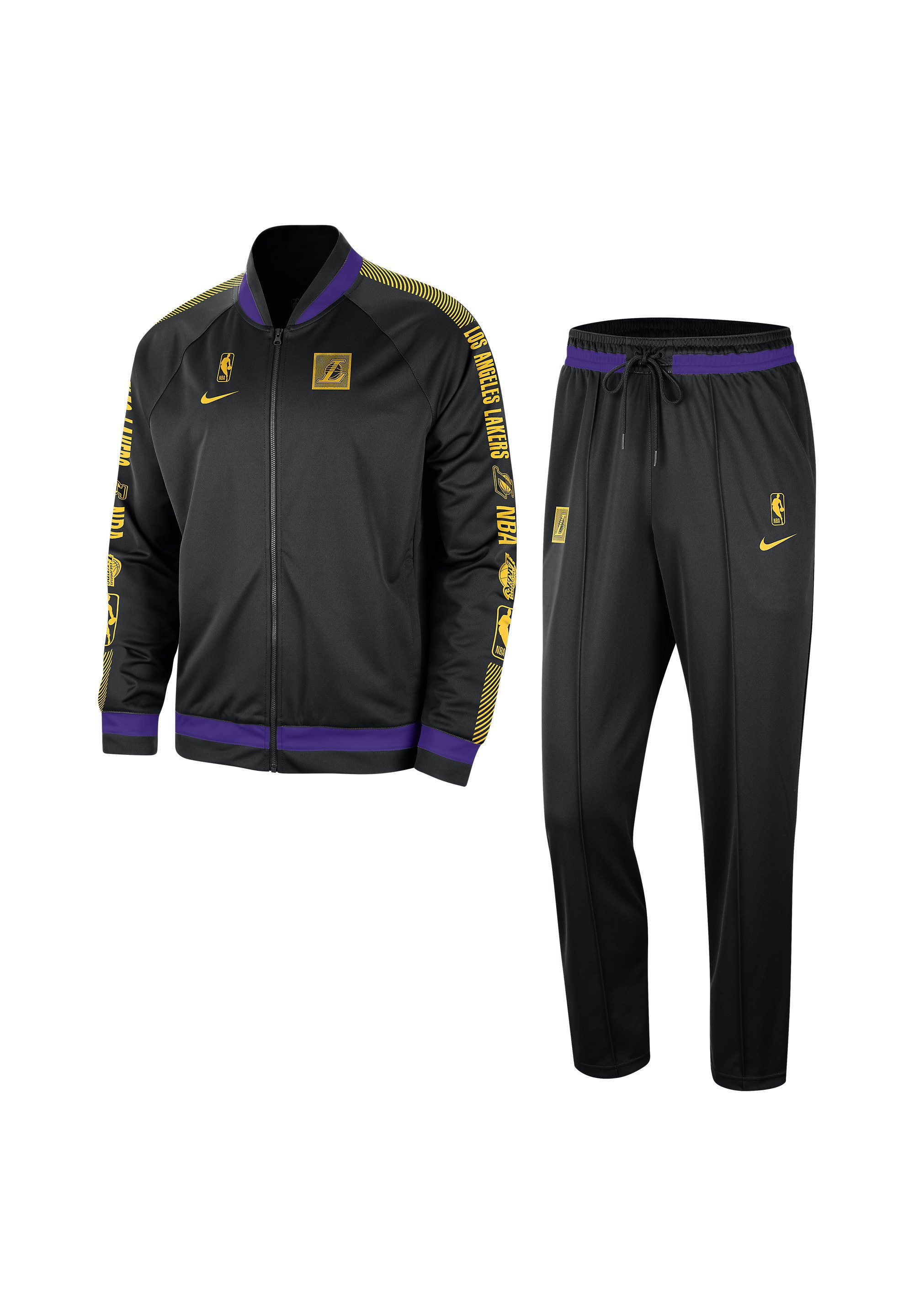 Nike Lakers Anzug Los Angeles Lakers Tracksuit Basketball