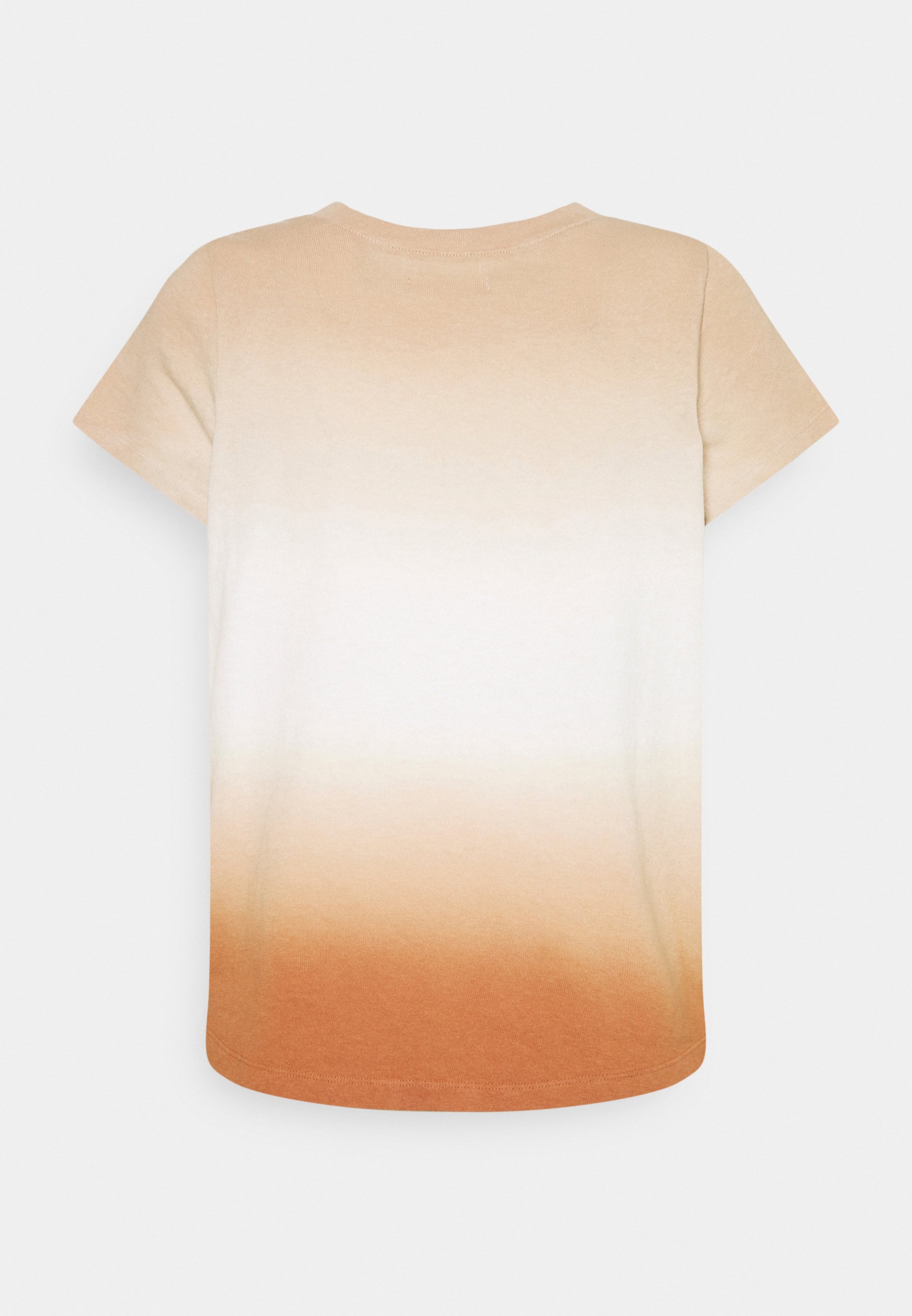 Madewell Dock Tee Dip Dye Print Tshirt, Women's, Size: XXS, Ochre