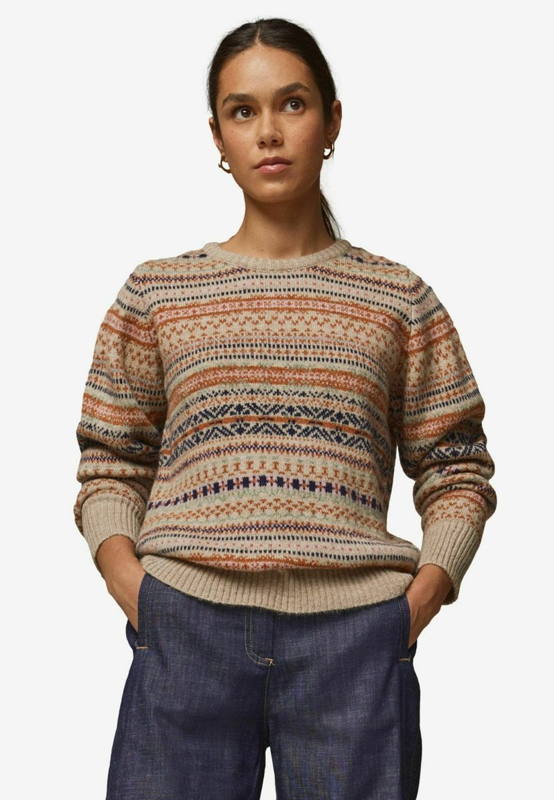 Laura Ashley CREW NECK - REGULAR FIT - Svetrík - neutral