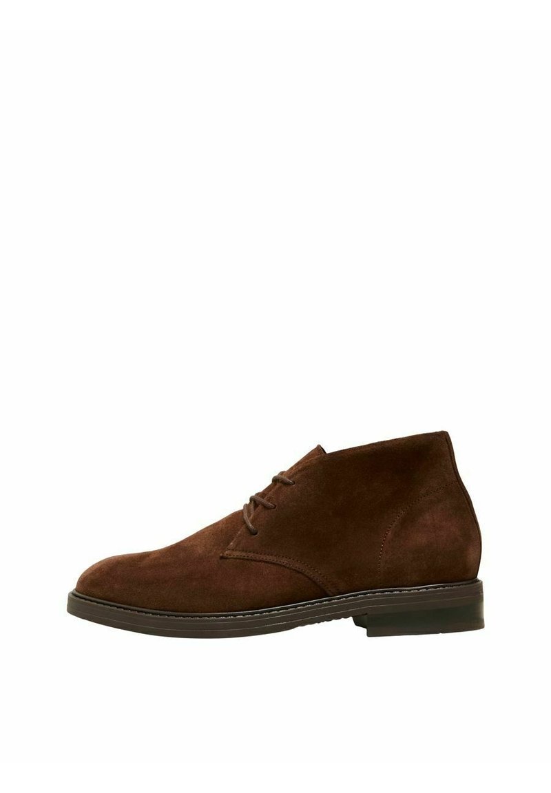 Selected Homme Casual lace-ups brown (Pre-owned)
