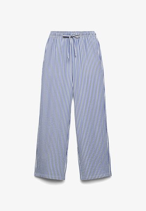 Calliope, PANTALONE LUNGO RIGHE - Pantaloni - var bluette