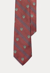 STRIPED SILK REPP CLUB TIE - Cravatta - pink
