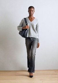 Mos Mosh WARM - Jersey de punto - grey melange
