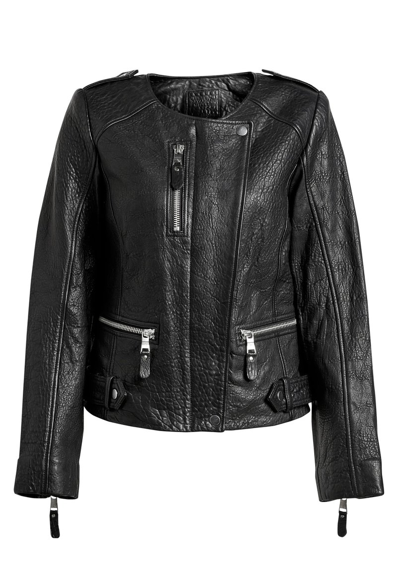 Next Leren jas zwart Next Leren jas zwart