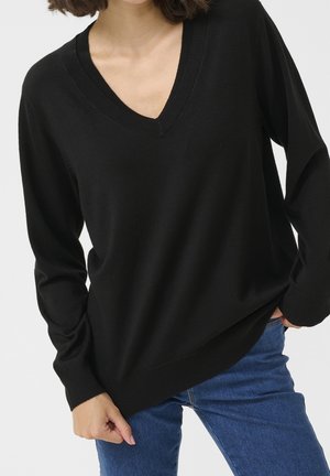 Maglione - mottled black