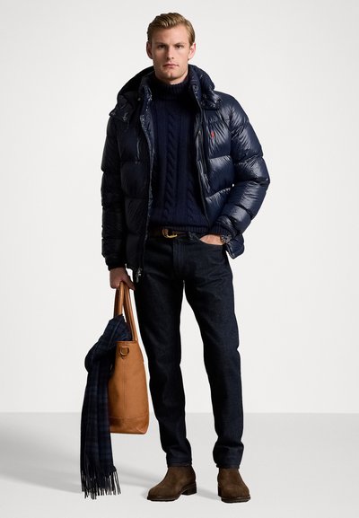 Polo Ralph Lauren THE GORHAM GLOSSED DOWN JACKET - Dūnu jaka - collection navy glossy