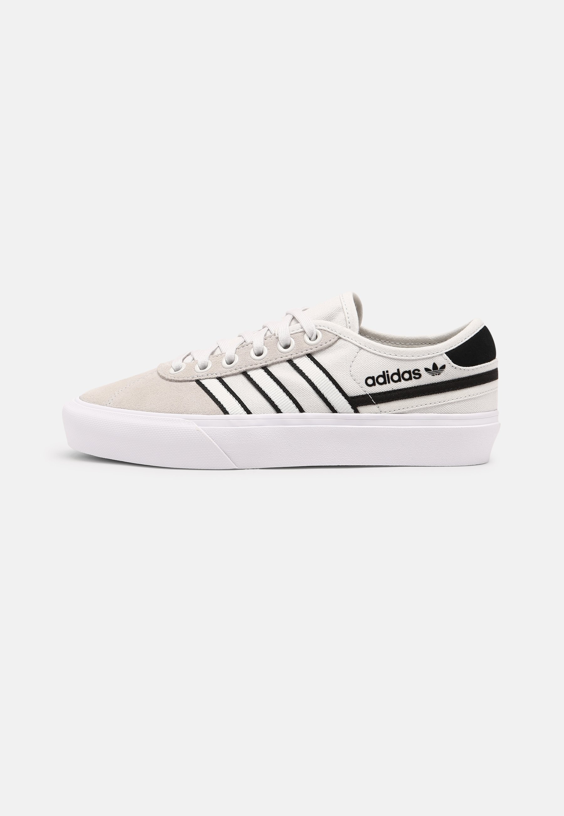 adidas Originals DELPALA UNISEX - Trainers - black/white/black -  Zalando.co.uk