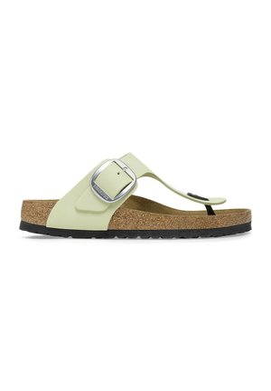 BIG BUCKLE FADED - Teenslippers - surf green