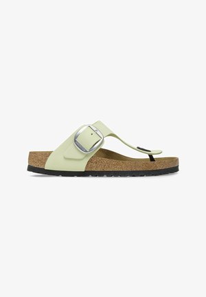 Birkenstock BIG BUCKLE FADED - Sandalen - surf green