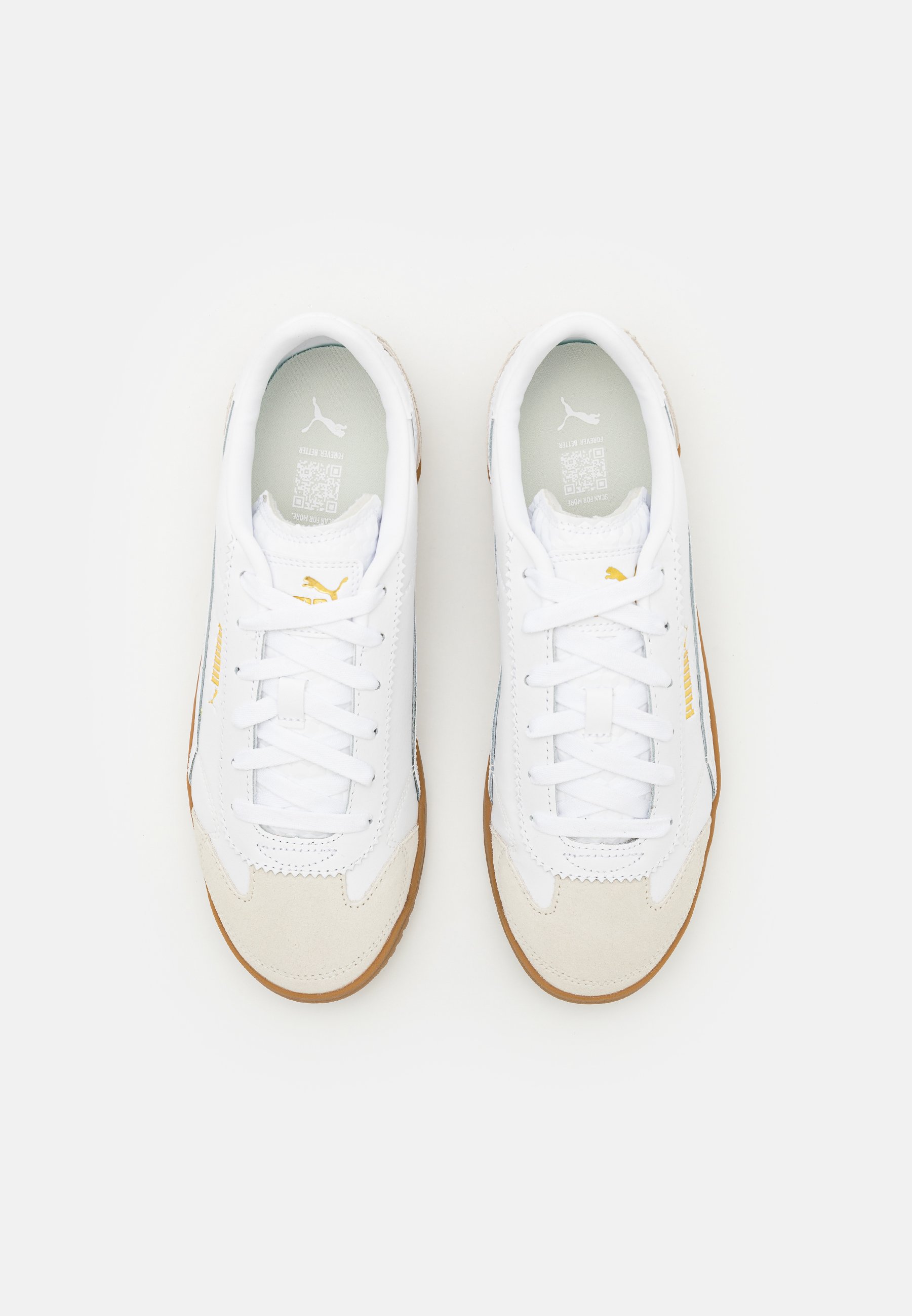 Puma CLUB 5V5 UNISEX - Sneakersy niskie/mleczny - Zalando.pl