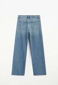 MID-RISE WIDE-LEG WITH STUDS - Wide Leg - blue