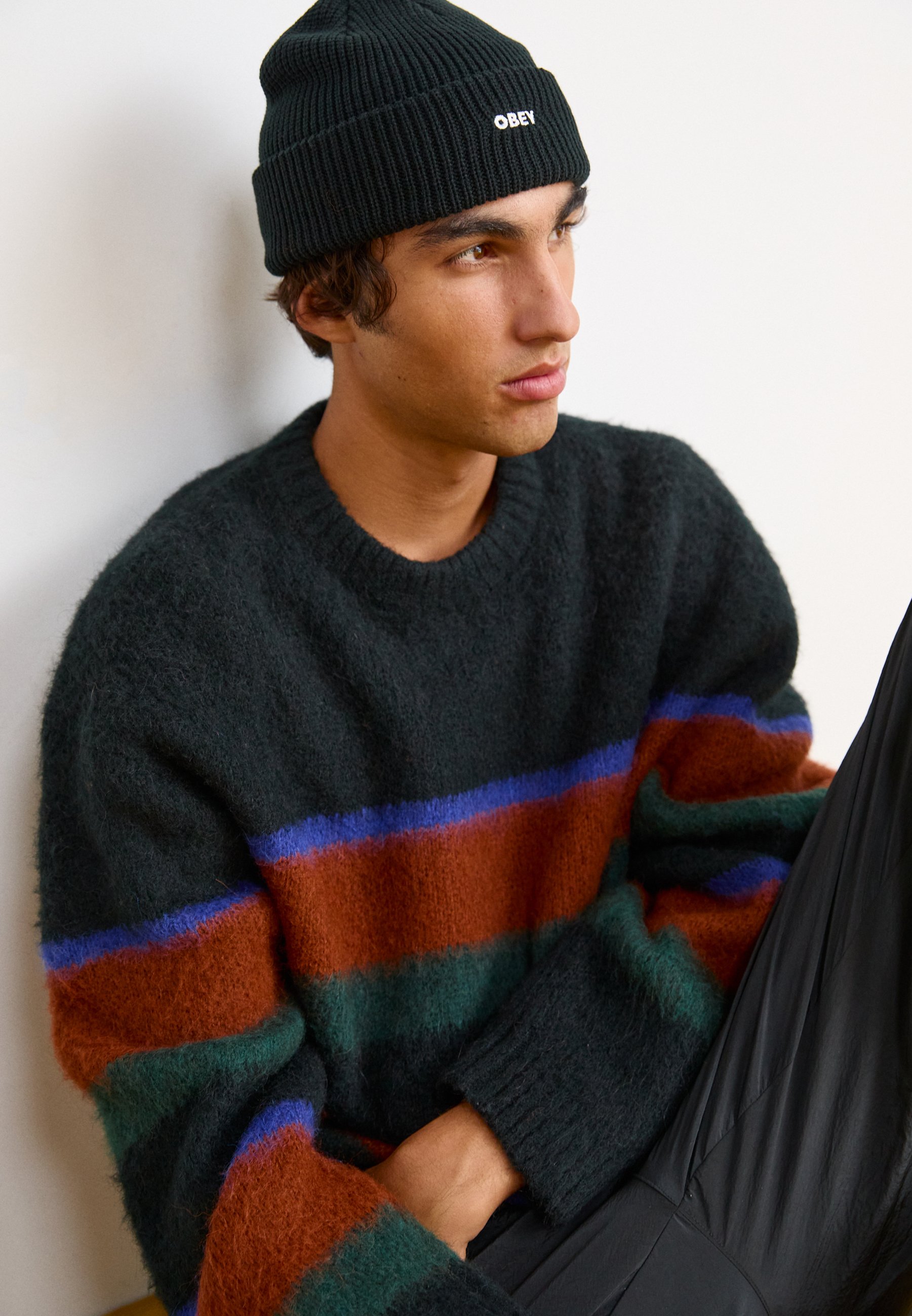 Carhartt WIP MERTON - Jumper - brown/dark brown - Zalando.co.uk