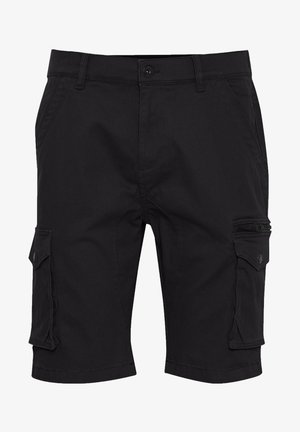 Fekete cargo sort, két oldalsó zsebbel és két elülső zsebbel. Tartós anyagból készült, strukturált szabással és zökkenőmentes kivitelezéssel.