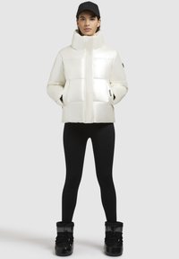 khujo RINJA SHINY - Žieminė striukė - naturweiß