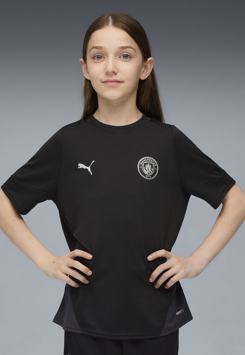 PUMA MANCHESTER CITY - Sports T-shirt - black silver — photo 2