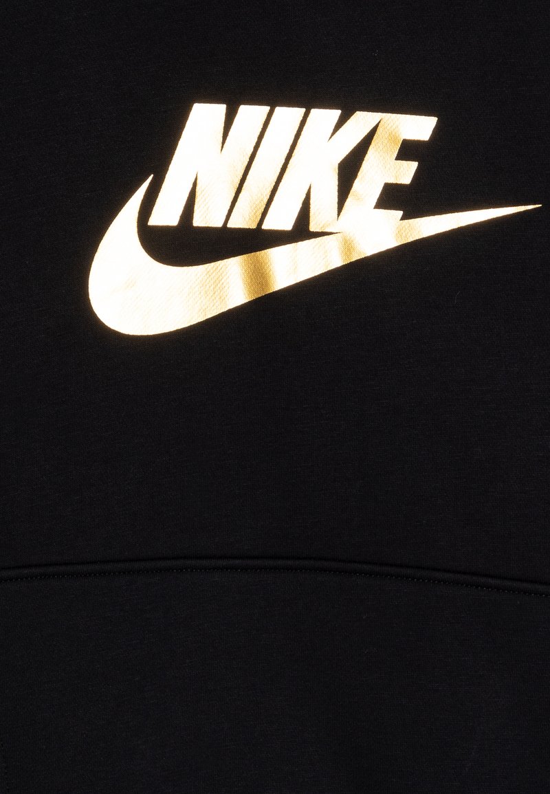 Nike Sportswear CLUB UNISEX Hoodie black/metallic gold/black