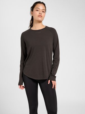 Hummel, HUMMEL HMLMT VANJA T-SHIRT L/S - Langærmet T-shirt - after dark