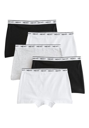 5 PACK - Panties - black white