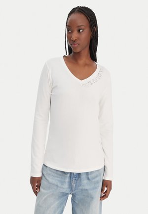 MODA - Maglietta a manica lunga - wh milk liujo neckli