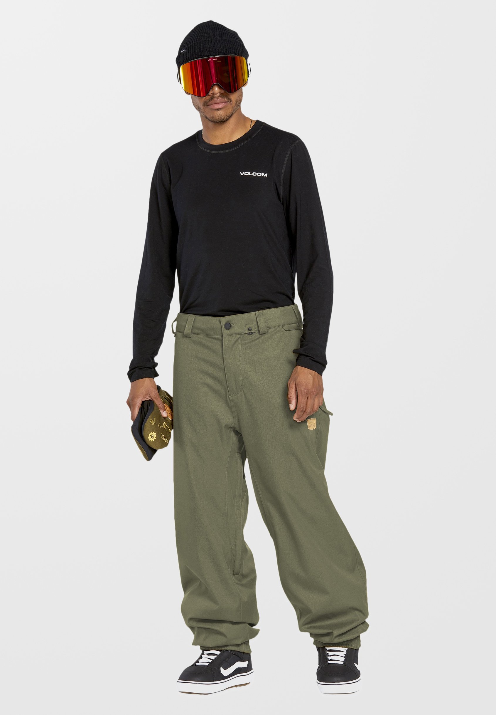 Volcom ARTHUR 20K - Snowboard pants - ivy/khaki - Zalando