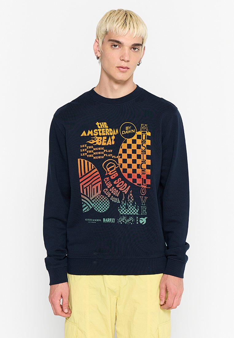 Scotch & Soda Sweater donkerblauw Scotch & Soda Sweater donkerblauw