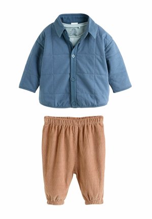 REGULAR FIT - SHACKET  3 PIECE SET   - Lengva striukė - blue dino