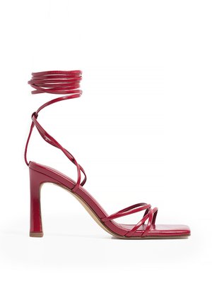 Sandalen met hoge hak - dk red