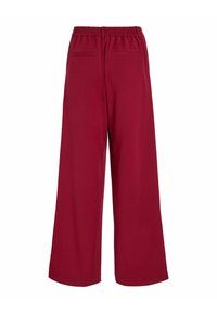 VILA VIVARONE HW WIDE - NOOS - Pantalones - beet red