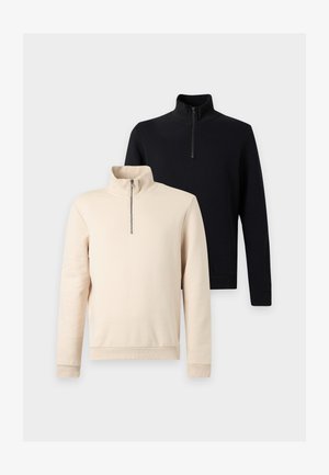 Pier One by Zalando, 2 PACK - Суитшърт - black/early frost
