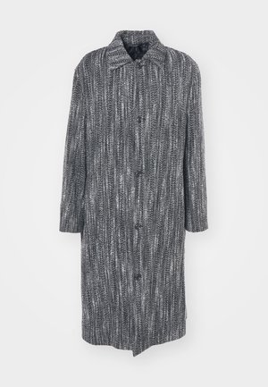 Roberto Cavalli DESCENT COAT - Abrigo clásico - black/white