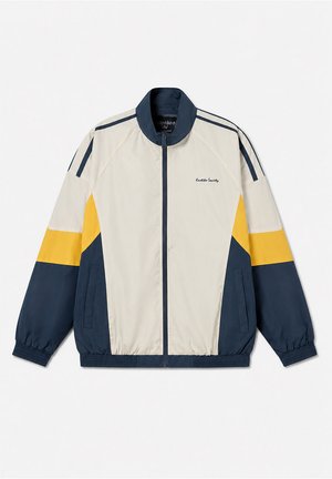 Kaotiko, RETRO SKI JACKET UNISEX - Лятно яке - ivory/vanilla/navy